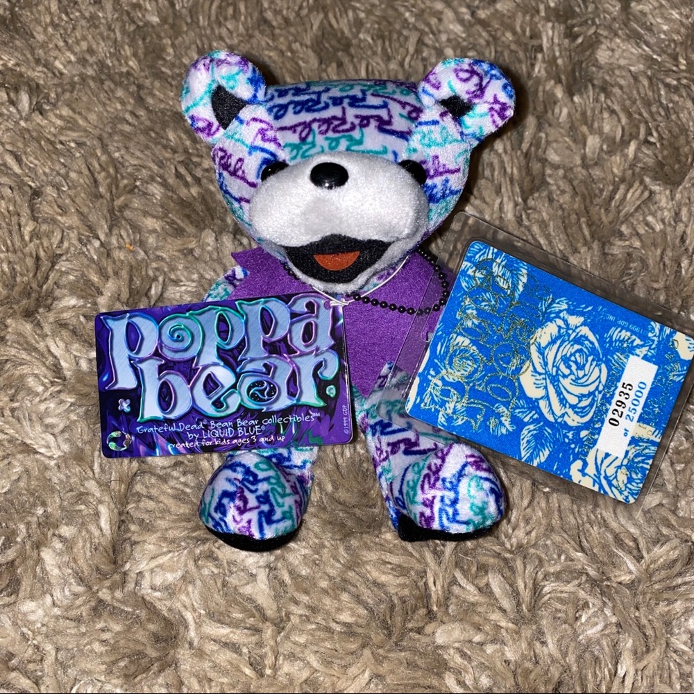 Vintage Grateful Dead 7” Plush Bear